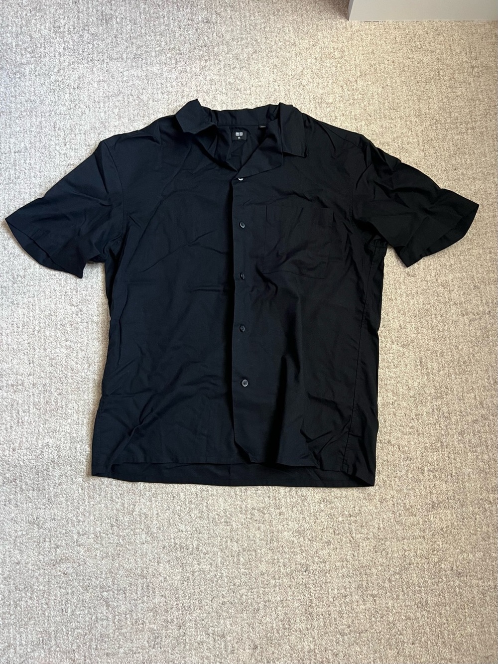 Uniqlo button up tee